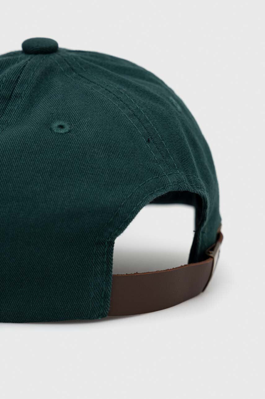 Kangol șapcă de baseball din bumbac culoarea verde cu imprimeu - Pled.ro