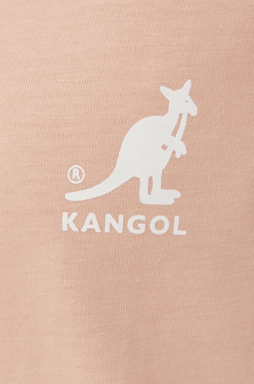 Kangol tricou din bumbac culoarea roz KLEU006.D-115 - Pled.ro