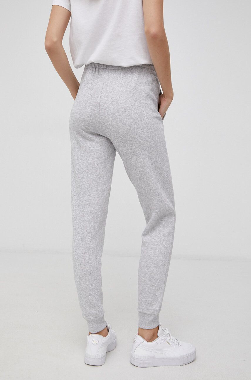 Kappa Pantaloni femei culoarea gri material neted - Pled.ro