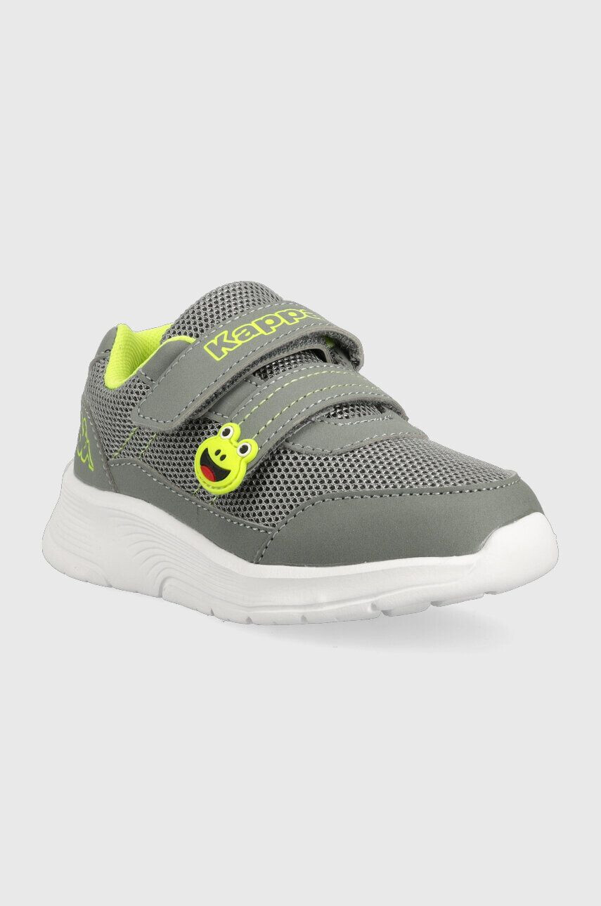 Kappa sneakers pentru copii culoarea gri - Pled.ro