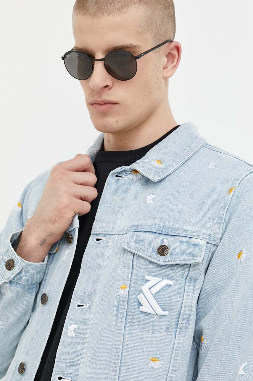 Karl Kani geaca jeans barbati de tranzitie - Pled.ro