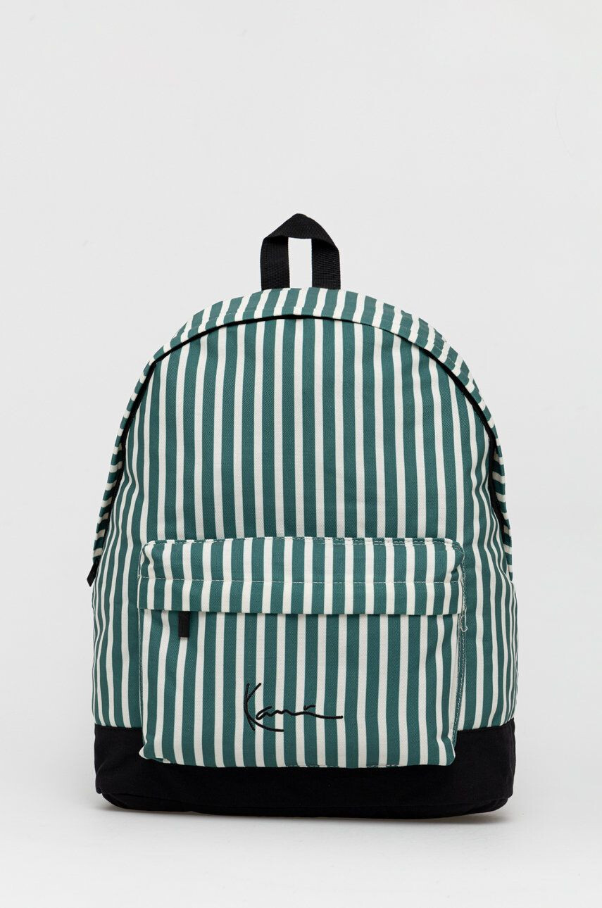 Karl Kani rucsac culoarea verde mare modelator - Pled.ro