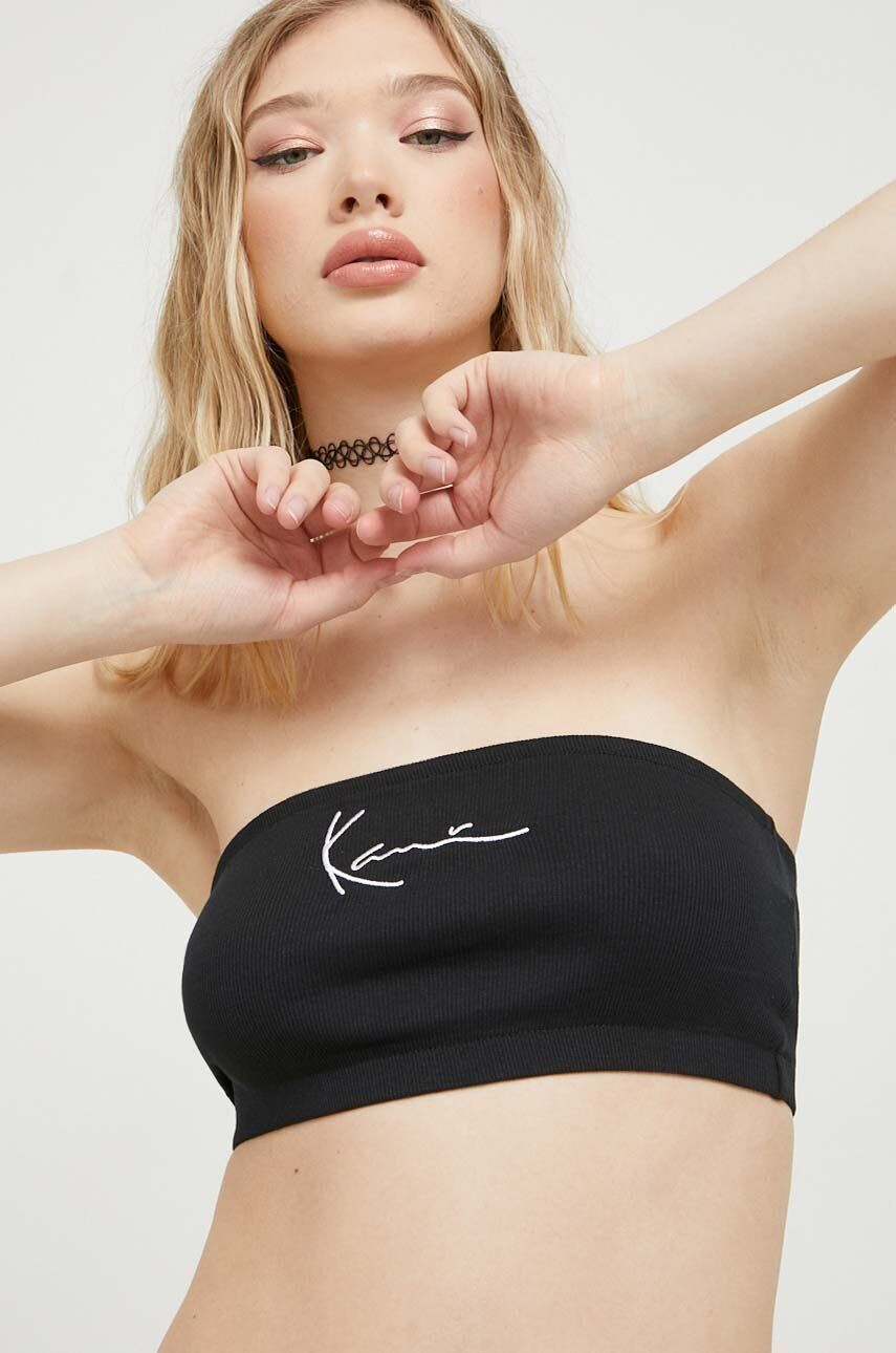 Karl Kani top femei culoarea negru - Pled.ro