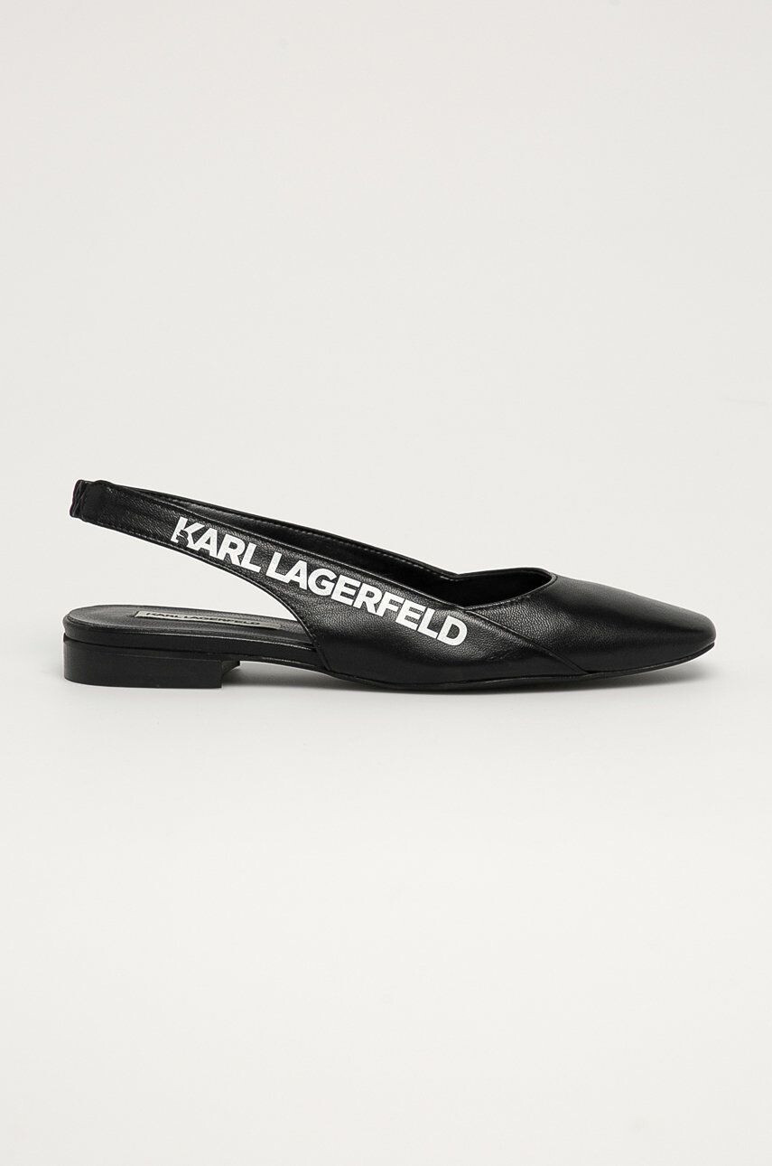 Karl Lagerfeld Balerini de piele - Pled.ro