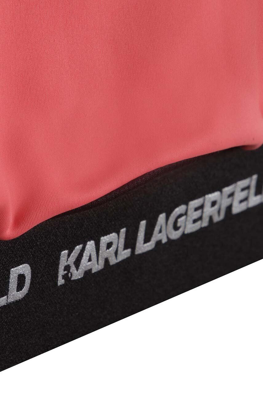 Karl Lagerfeld bluza copii culoarea bej modelator - Pled.ro