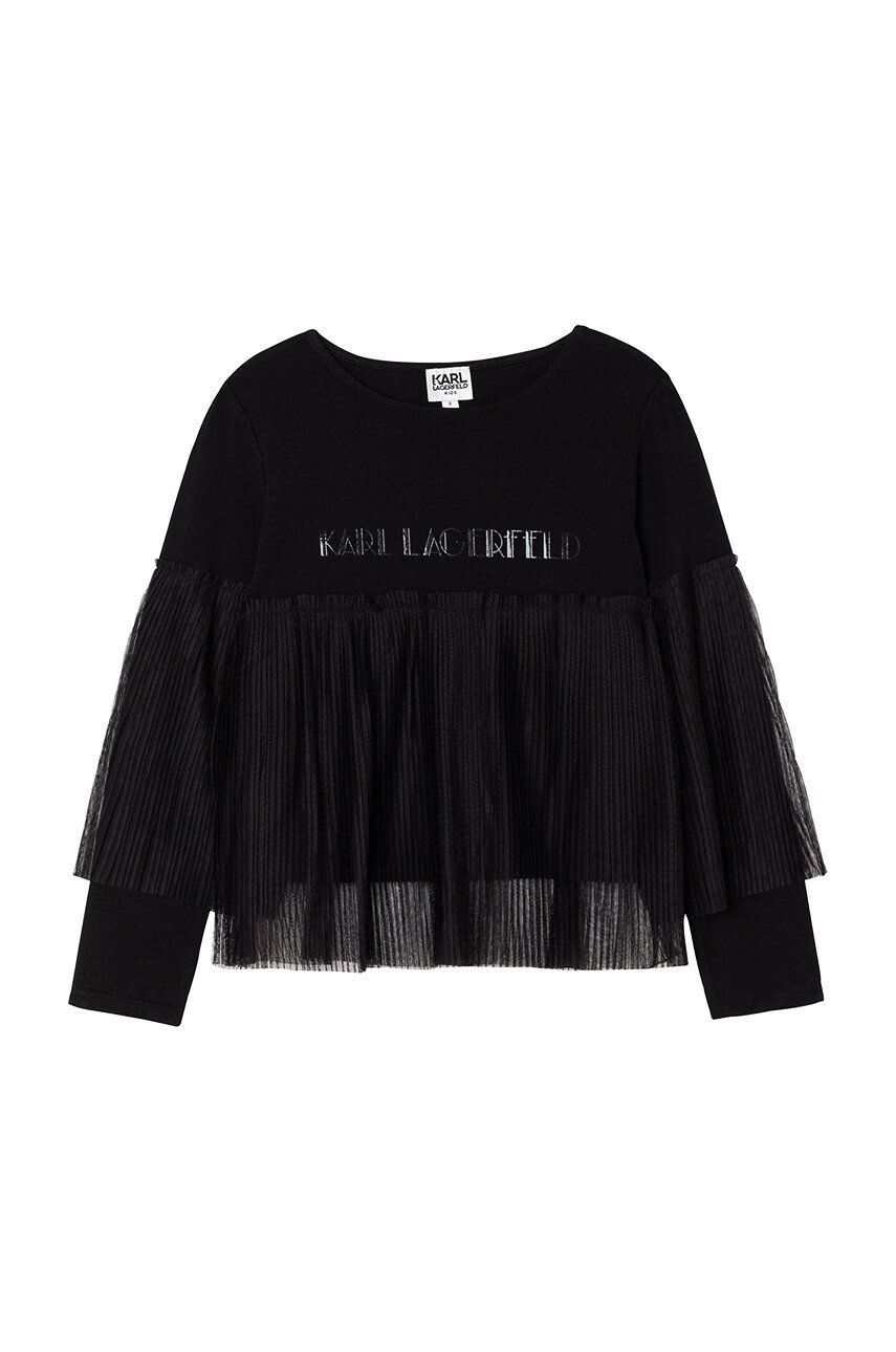 Karl Lagerfeld bluza copii - Pled.ro