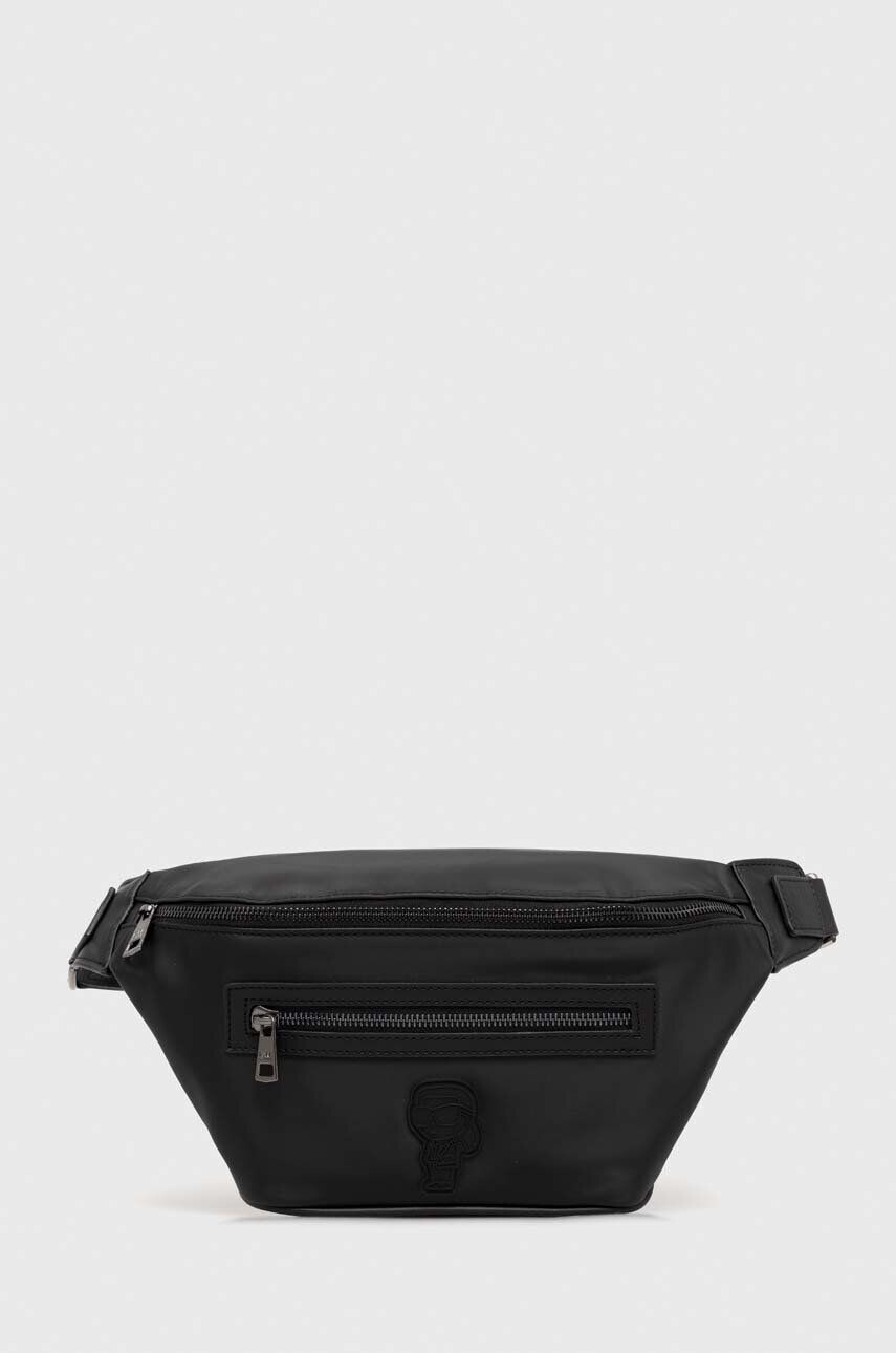 Karl Lagerfeld borseta culoarea gri - Pled.ro