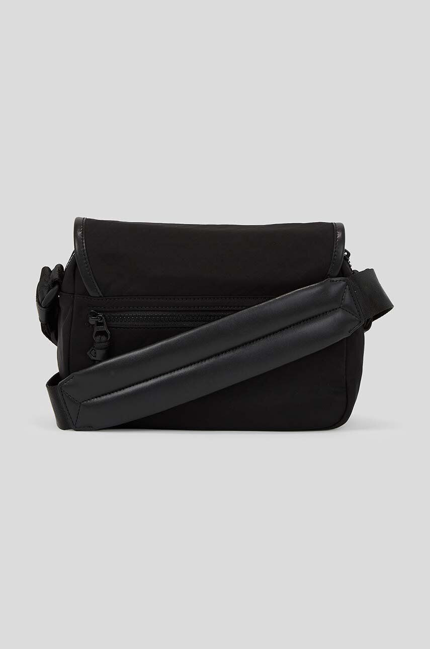 Karl Lagerfeld borseta culoarea negru - Pled.ro