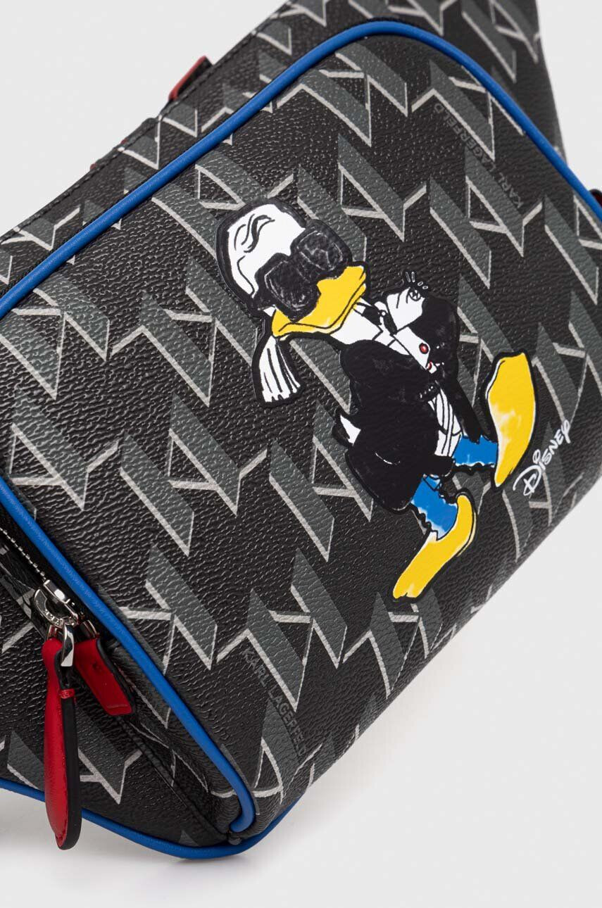 Karl Lagerfeld borseta x Disney culoarea negru - Pled.ro