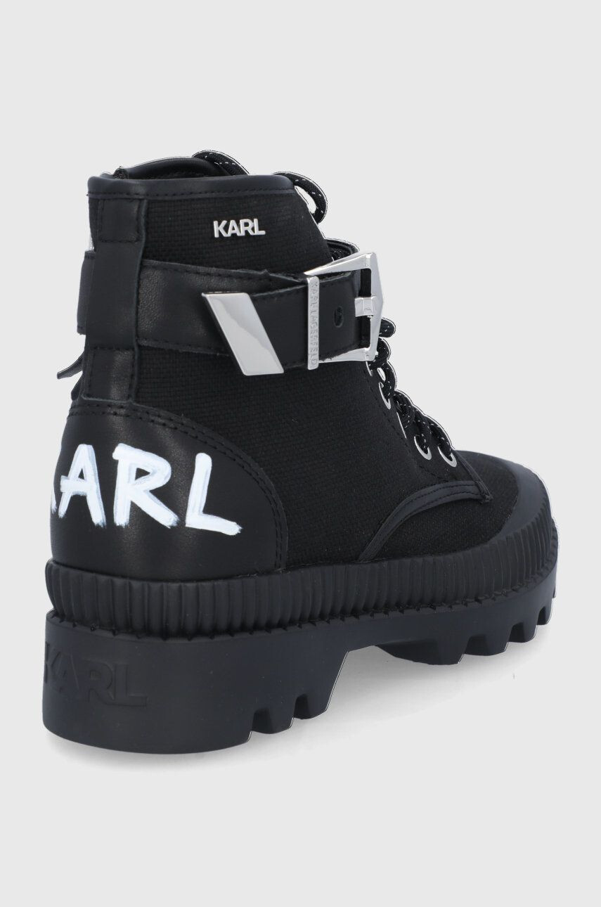 Karl Lagerfeld botine Trekka Ii - Pled.ro