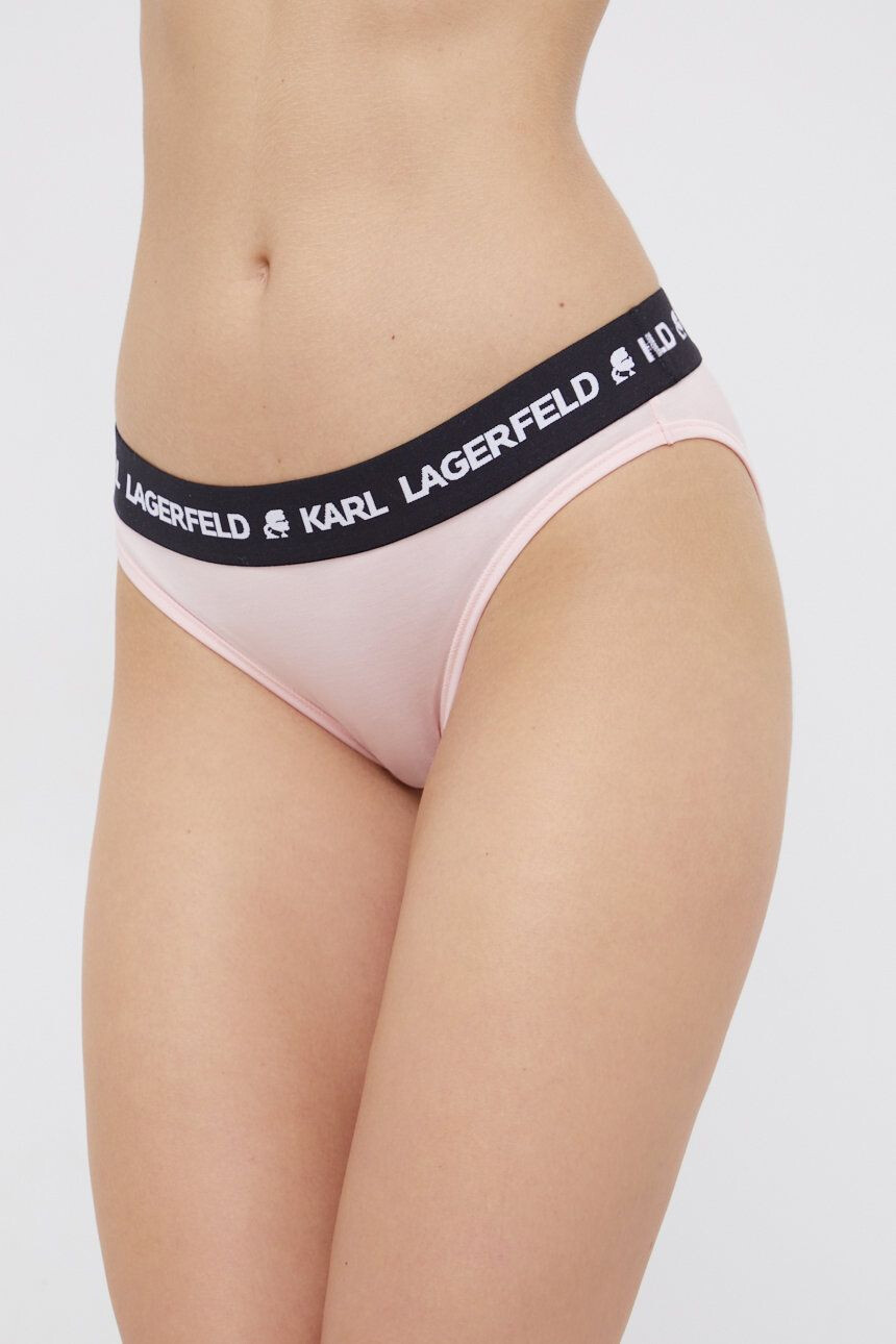 Karl Lagerfeld chiloti culoarea negru - Pled.ro