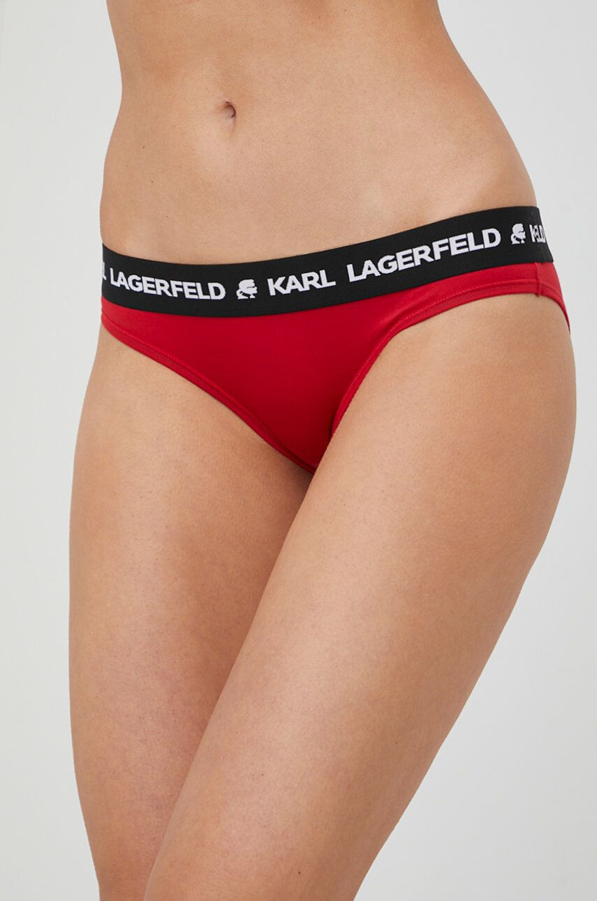 Karl Lagerfeld chiloti culoarea rosu - Pled.ro