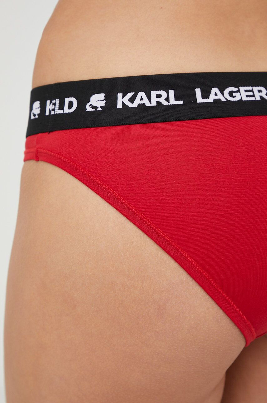 Karl Lagerfeld chiloti culoarea rosu - Pled.ro