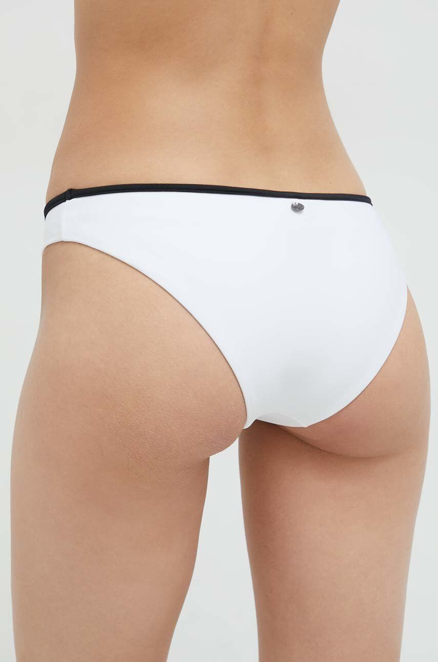 Karl Lagerfeld chiloti de baie culoarea alb - Pled.ro