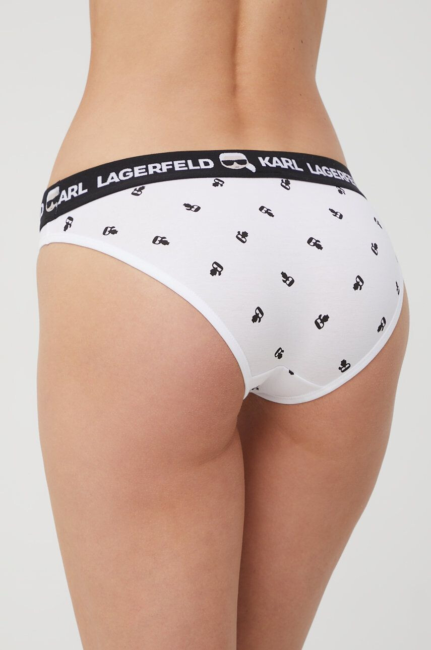 Karl Lagerfeld chiloti de baie culoarea negru - Pled.ro