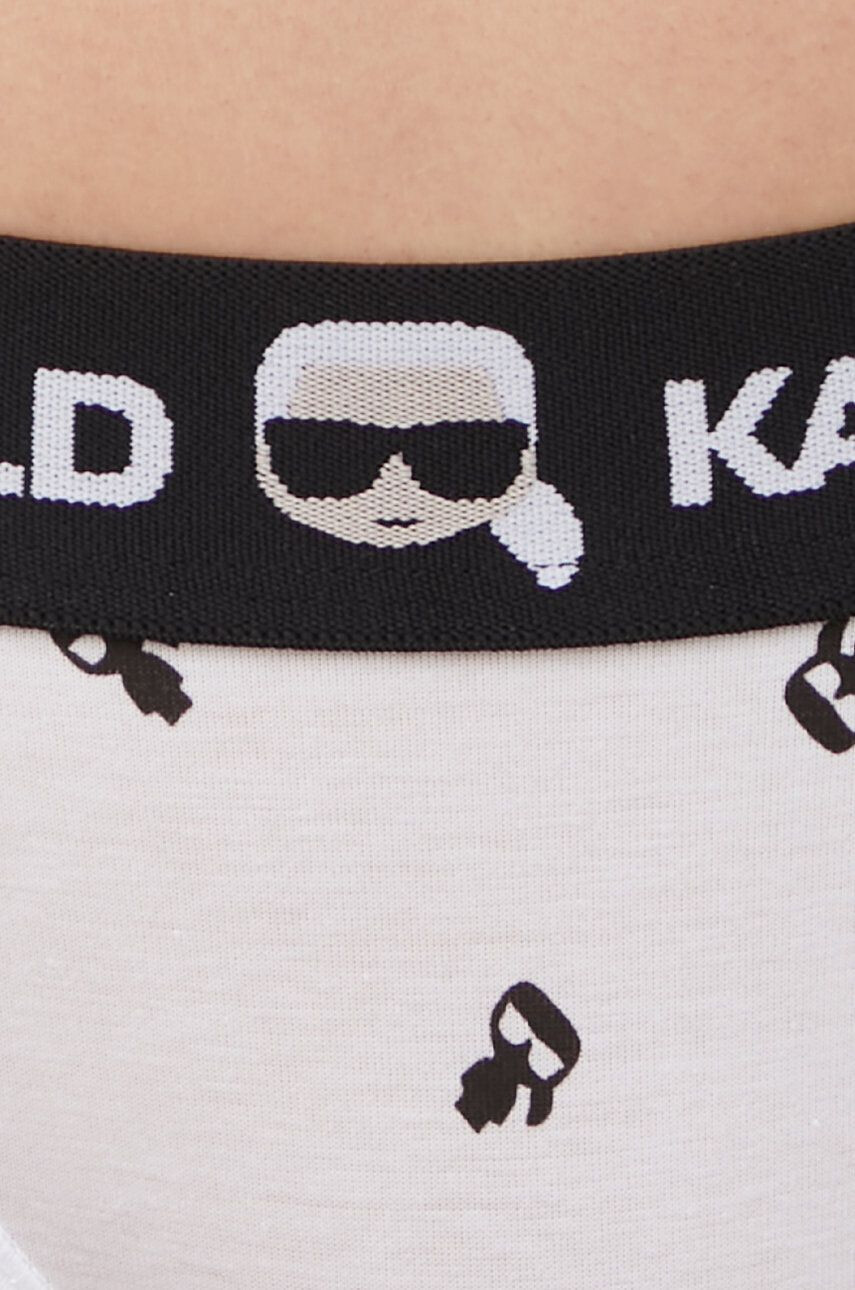 Karl Lagerfeld chiloti de baie culoarea negru - Pled.ro