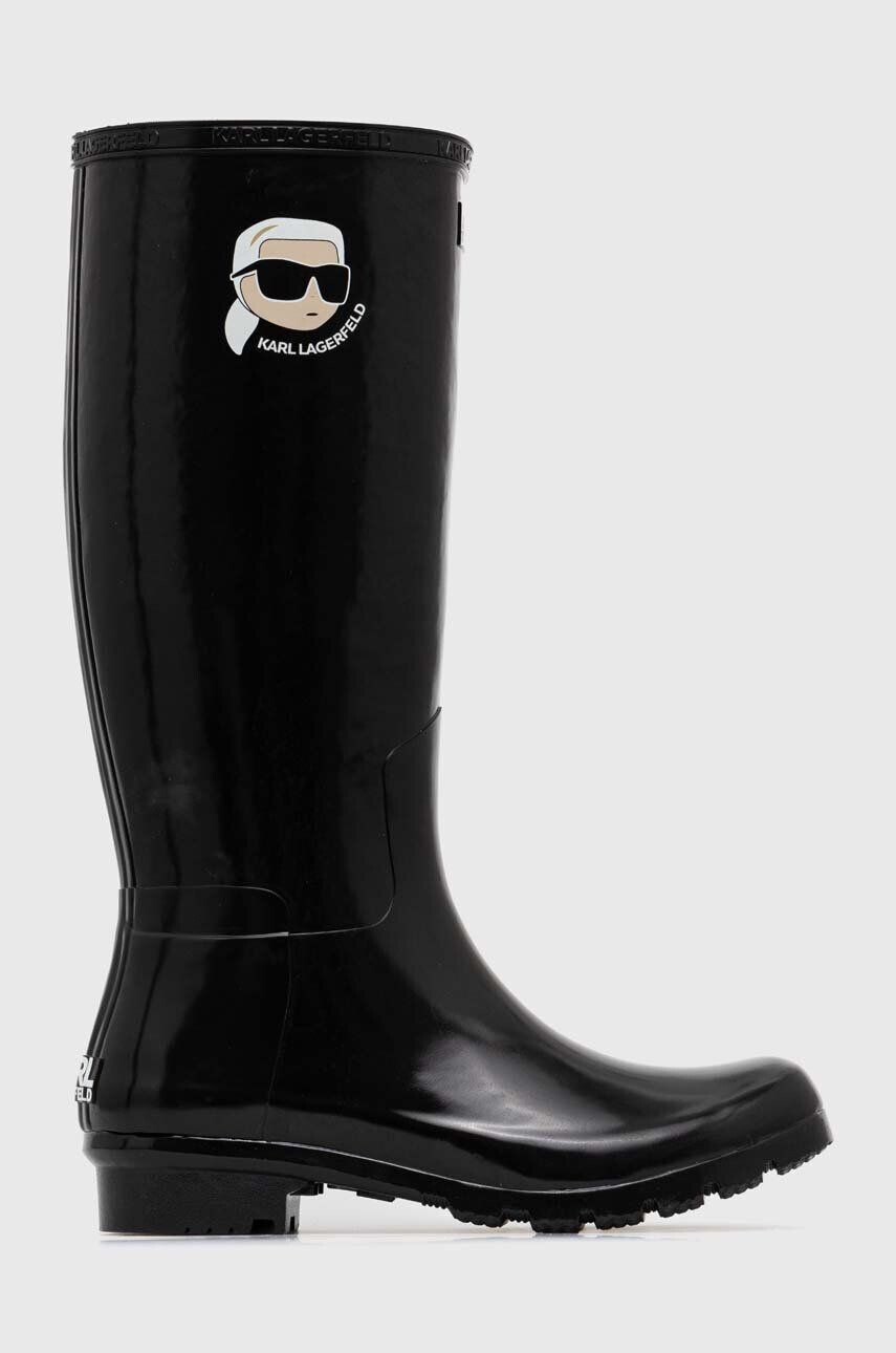 Karl Lagerfeld cizme KALOSH NFT femei culoarea negru KL47090N - Pled.ro