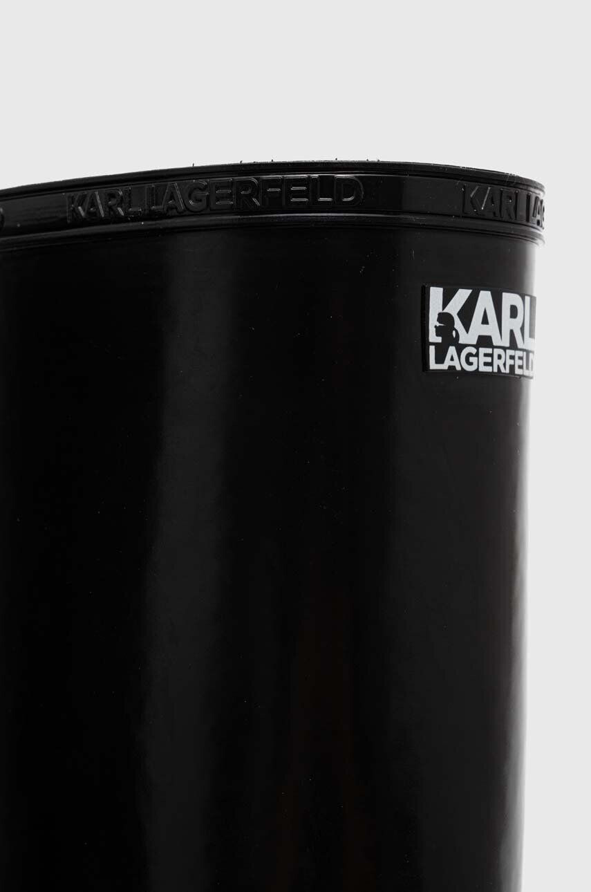 Karl Lagerfeld cizme KALOSH NFT femei culoarea negru KL47090N - Pled.ro