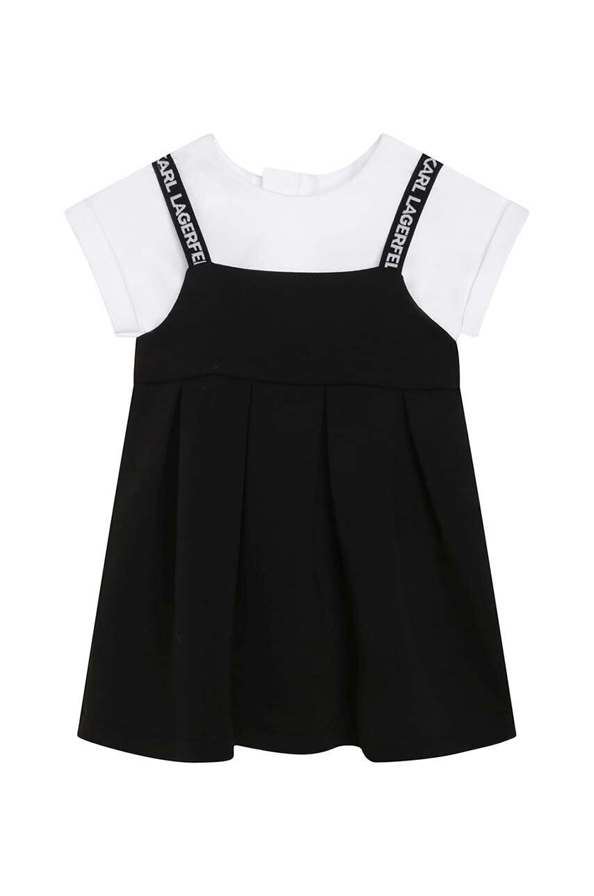 Karl Lagerfeld compleu bebe culoarea negru - Pled.ro