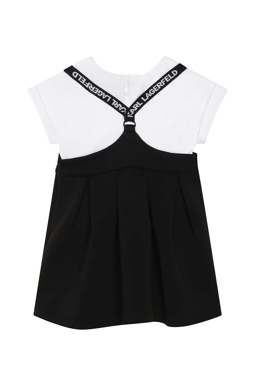 Karl Lagerfeld compleu bebe culoarea negru - Pled.ro