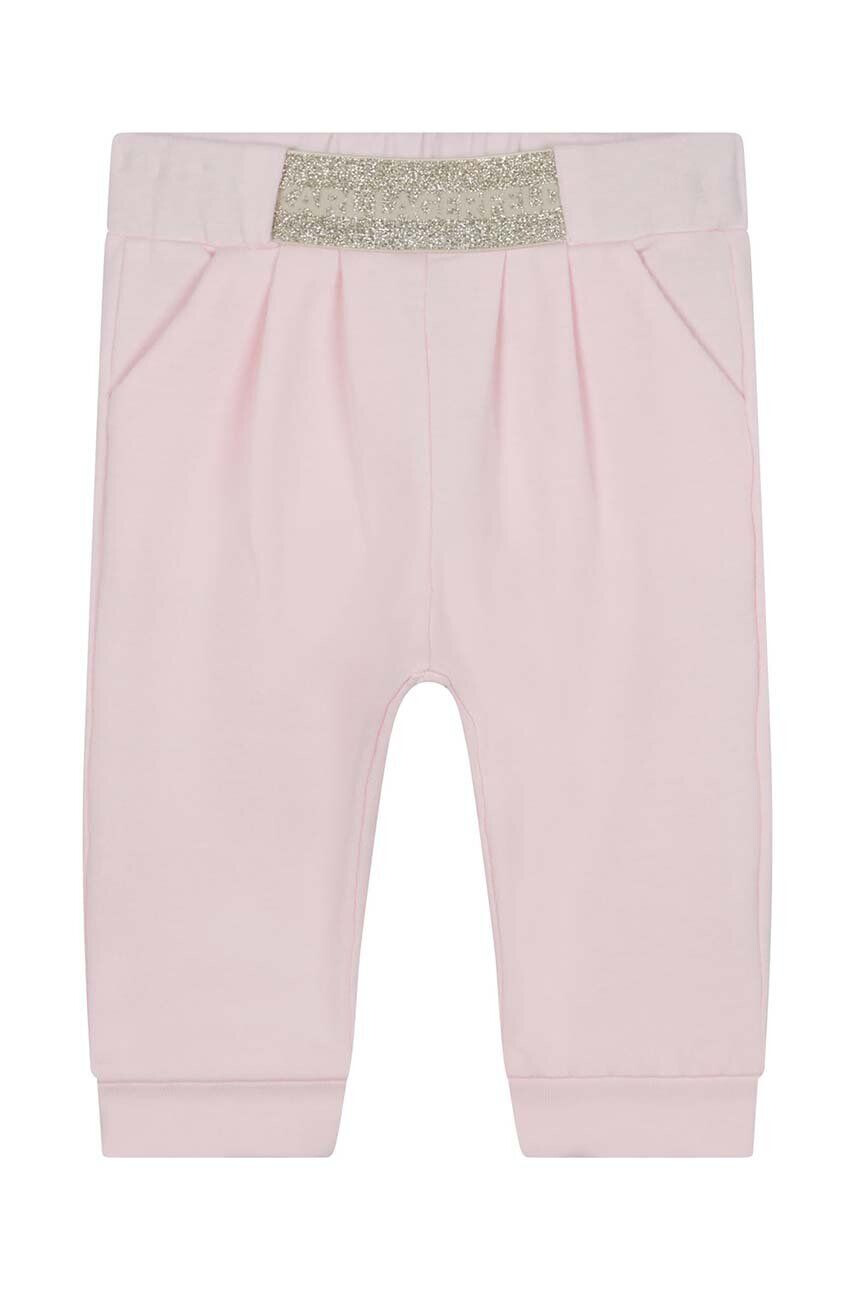 Karl Lagerfeld compleu bebe culoarea roz - Pled.ro