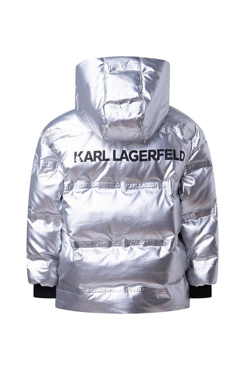 Karl Lagerfeld geaca copii culoarea negru - Pled.ro