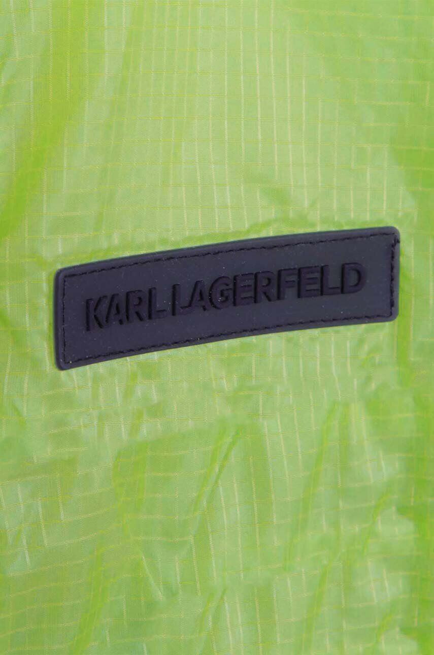 Karl Lagerfeld geaca copii culoarea verde - Pled.ro