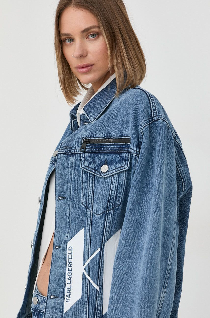 Karl Lagerfeld geaca jeans femei de tranzitie - Pled.ro