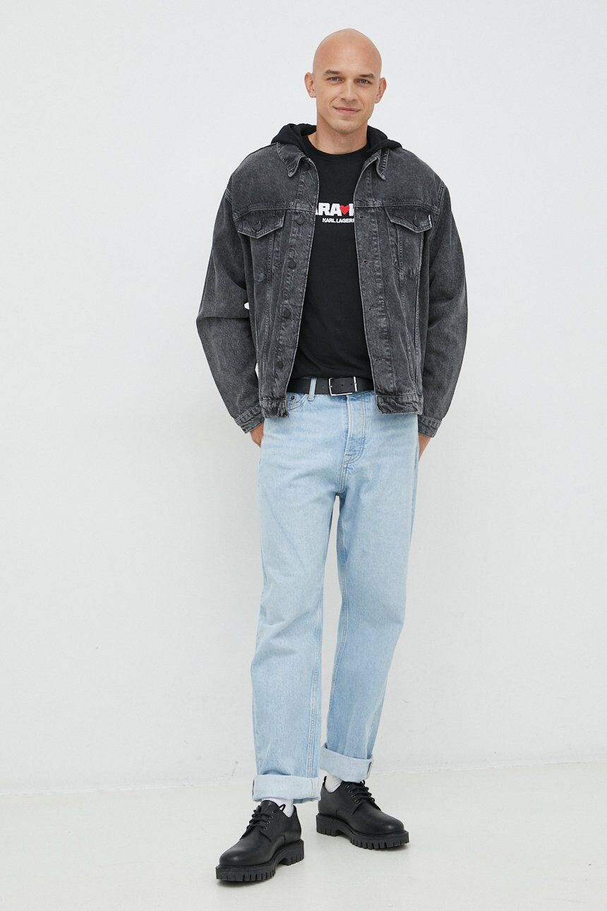 Karl Lagerfeld geaca jeans - Pled.ro