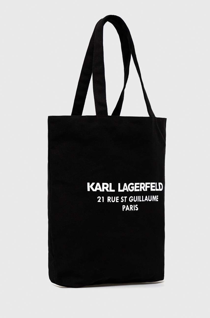 Karl Lagerfeld geanta culoarea negru - Pled.ro