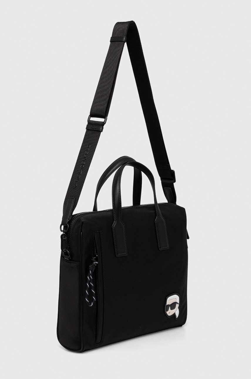 Karl Lagerfeld geanta culoarea negru - Pled.ro