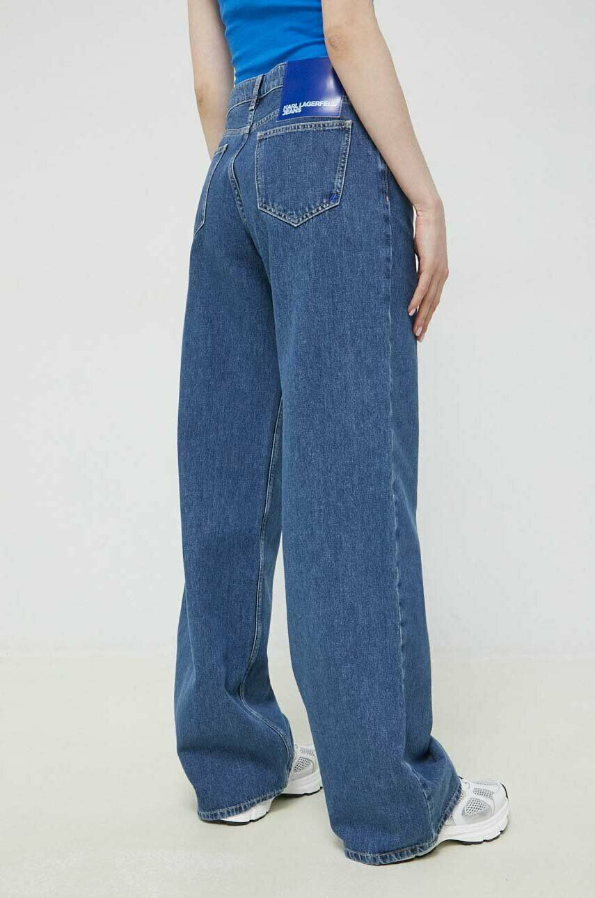 Karl Lagerfeld Jeans jeansi femei medium waist - Pled.ro