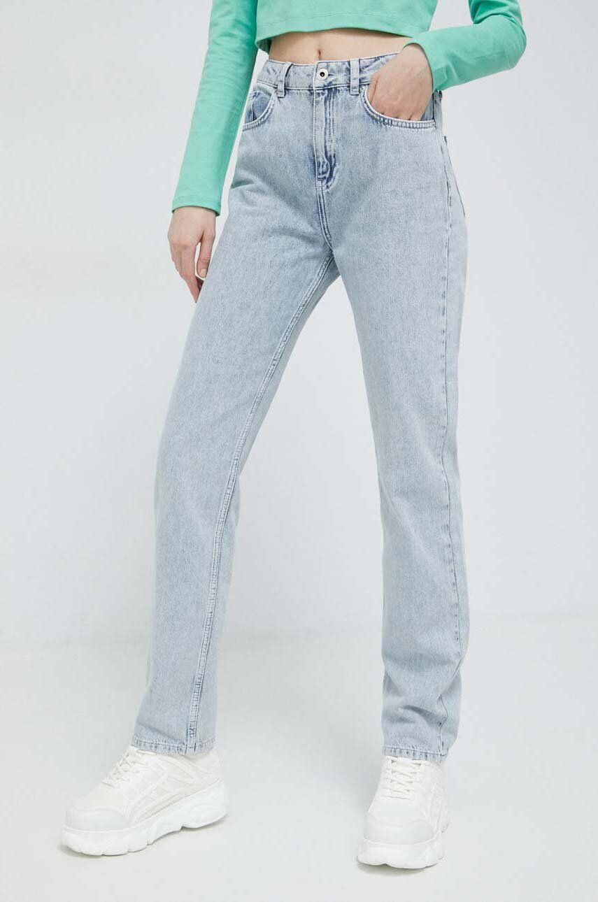 Karl Lagerfeld Jeans jeansi femei high waist - Pled.ro