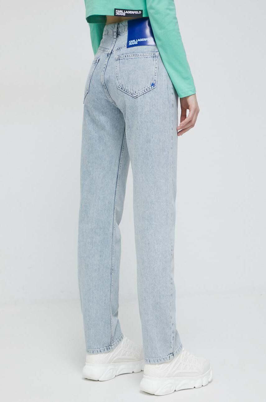 Karl Lagerfeld Jeans jeansi femei high waist - Pled.ro