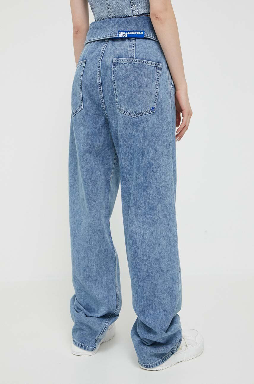 Karl Lagerfeld Jeans jeansi femei high waist - Pled.ro