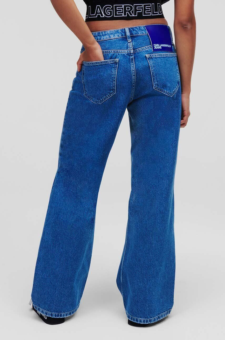 Karl Lagerfeld Jeans jeansi femei medium waist - Pled.ro