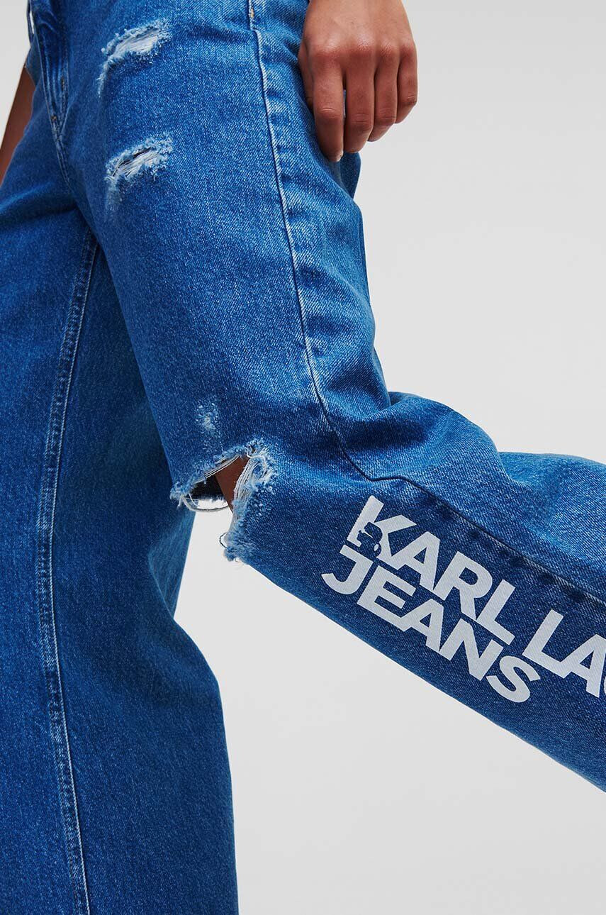 Karl Lagerfeld Jeans jeansi femei medium waist - Pled.ro