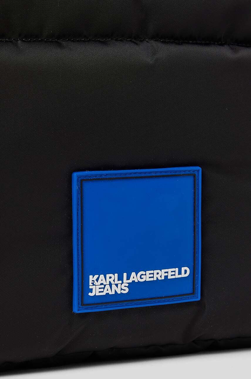 Karl Lagerfeld Jeans poseta culoarea negru - Pled.ro