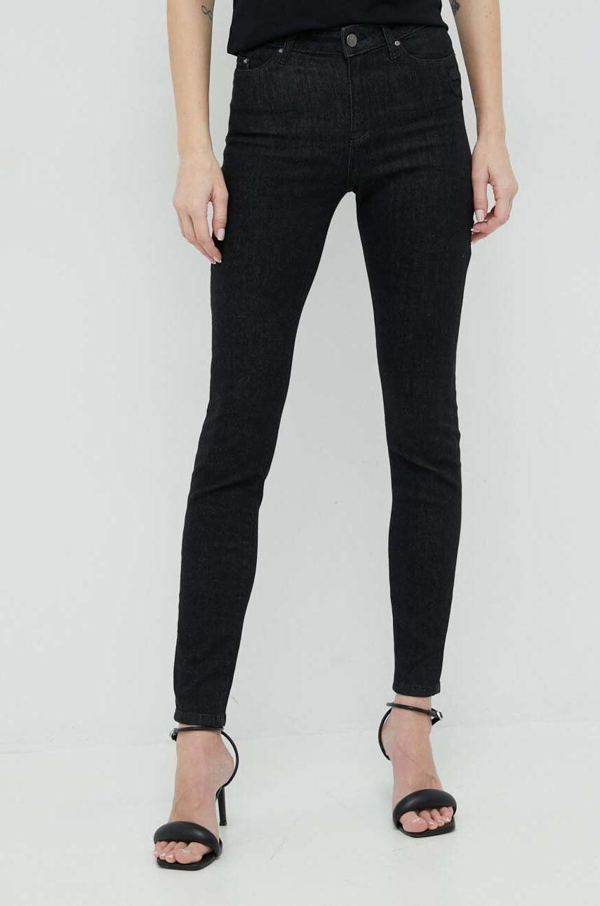 Karl Lagerfeld jeansi femei medium waist - Pled.ro