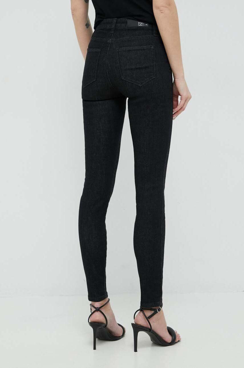 Karl Lagerfeld jeansi femei medium waist - Pled.ro