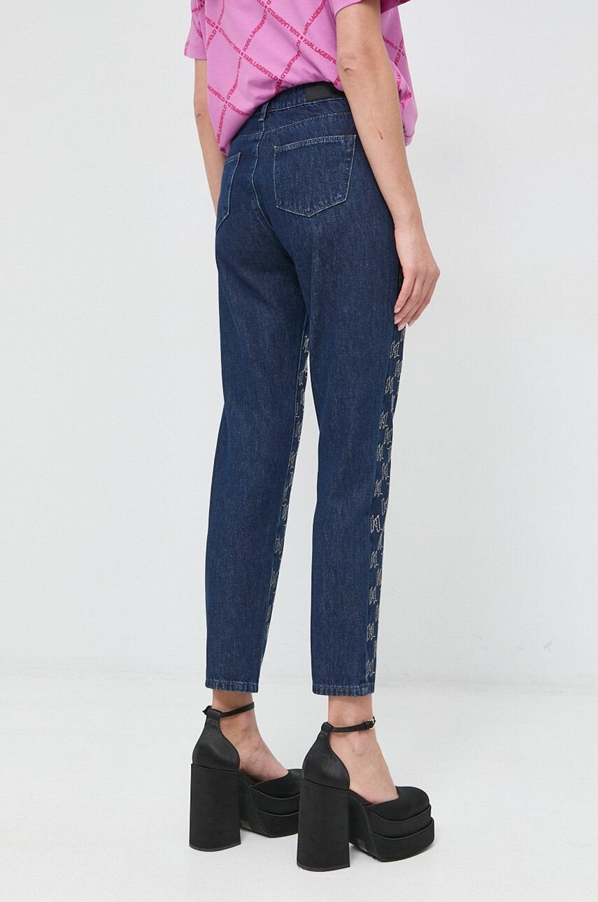 Karl Lagerfeld jeansi femei medium waist - Pled.ro