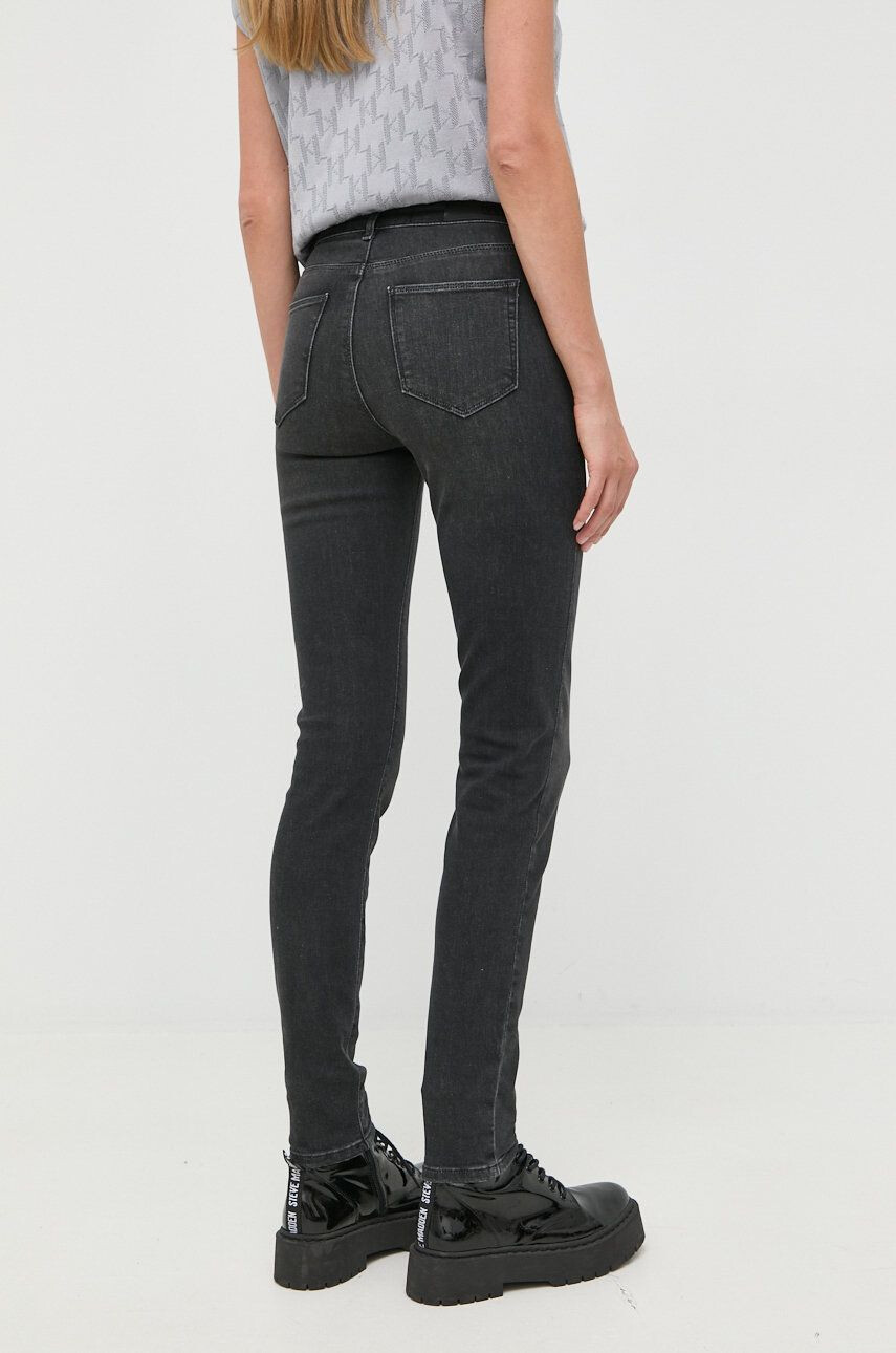 Karl Lagerfeld jeansi femei medium waist - Pled.ro