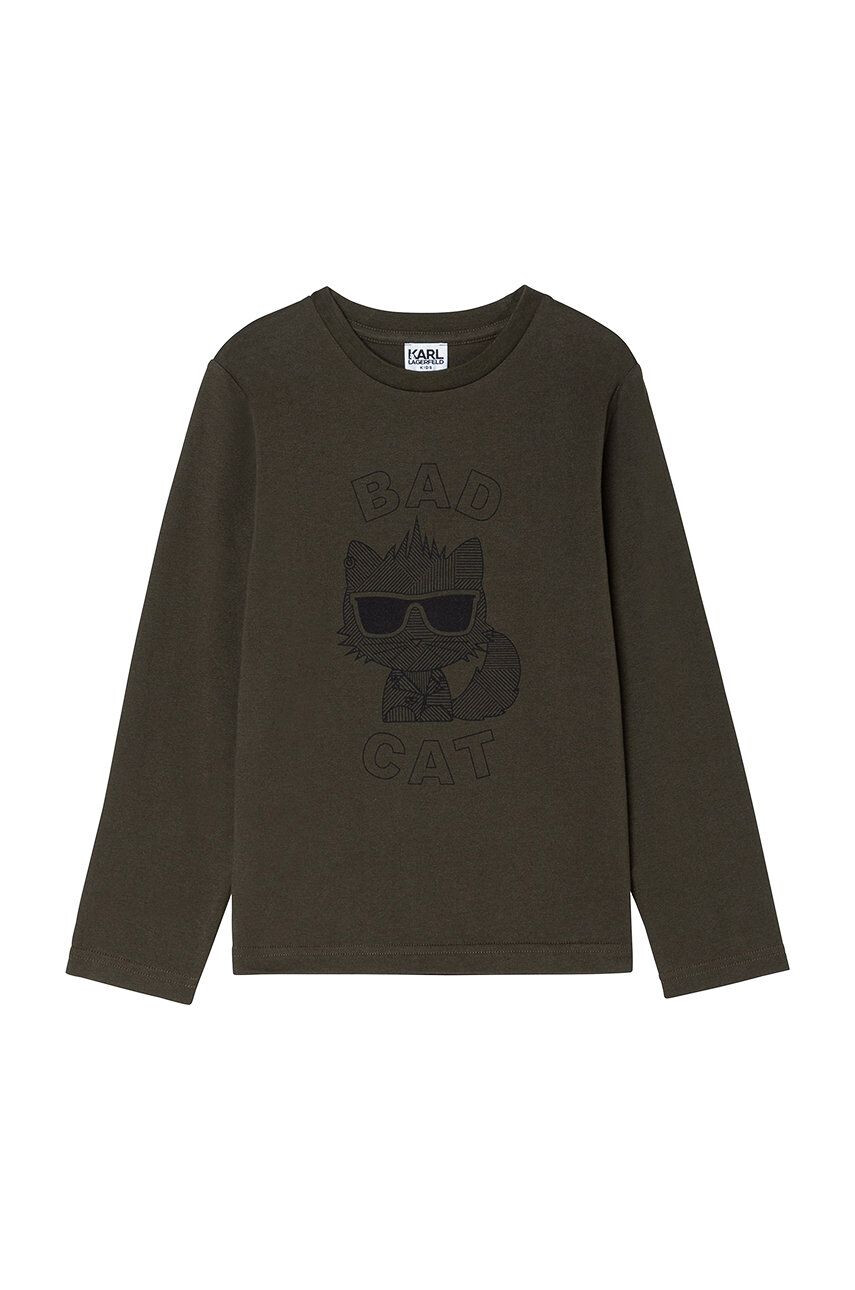 Karl Lagerfeld Longsleeve copii - Pled.ro