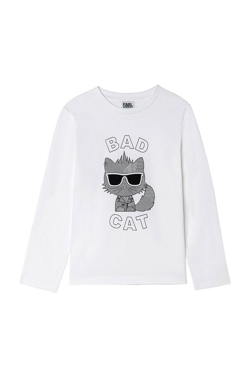 Karl Lagerfeld Longsleeve copii - Pled.ro