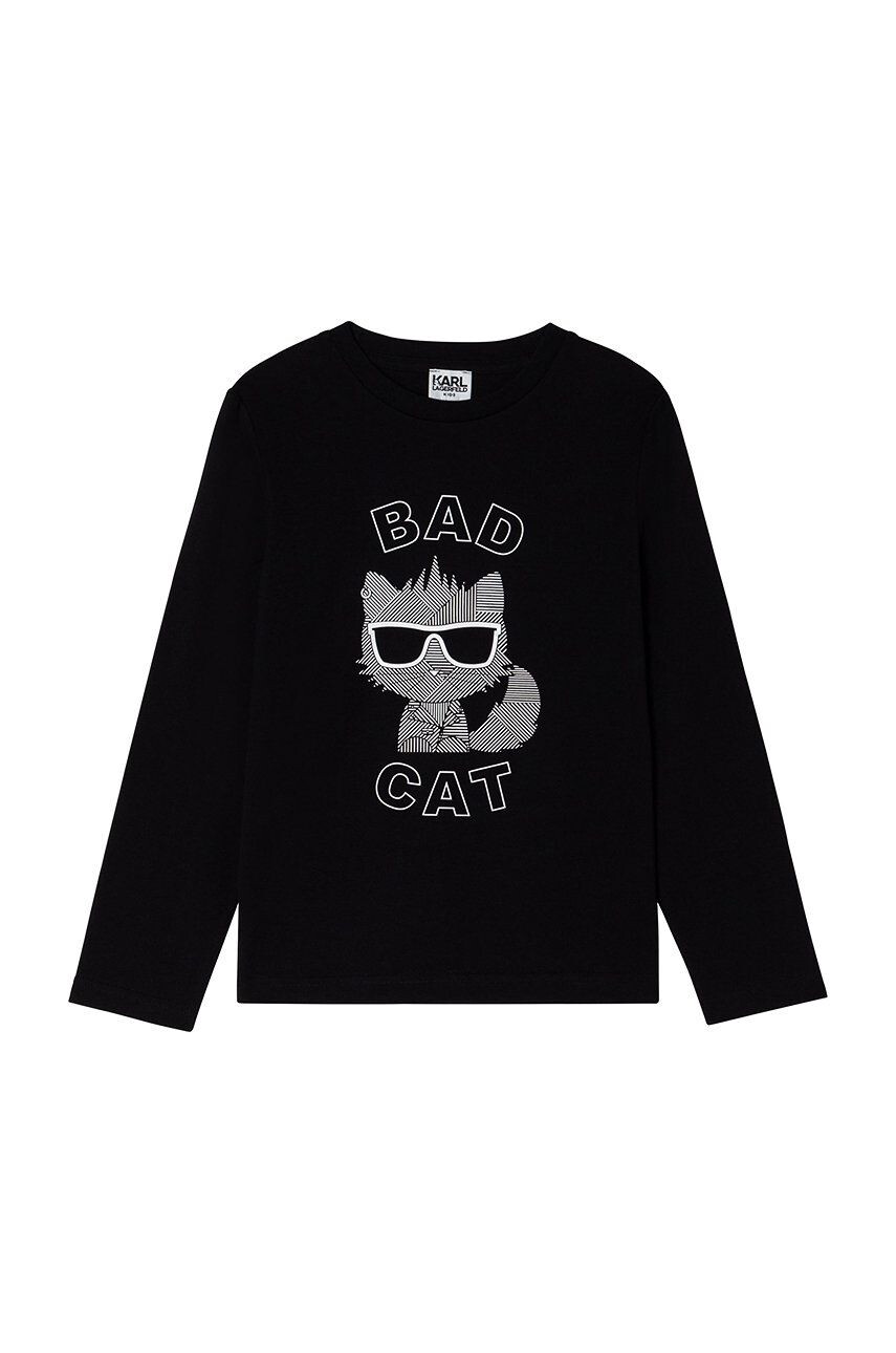 Karl Lagerfeld Longsleeve copii - Pled.ro