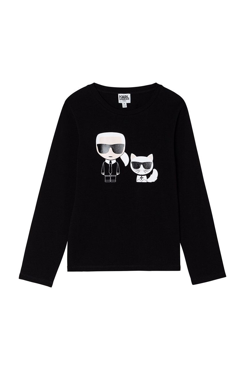 Karl Lagerfeld Longsleeve copii - Pled.ro