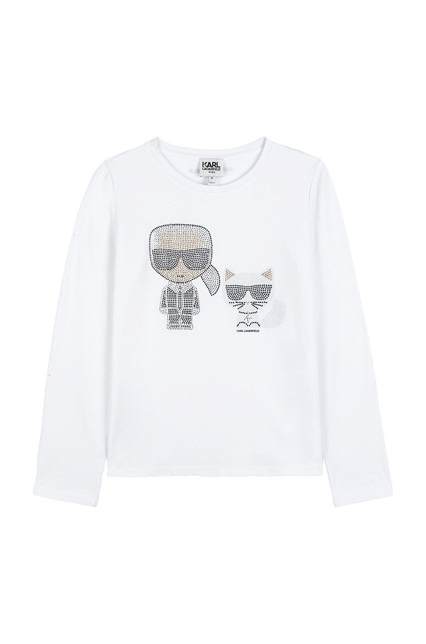 Karl Lagerfeld Longsleeve copii - Pled.ro