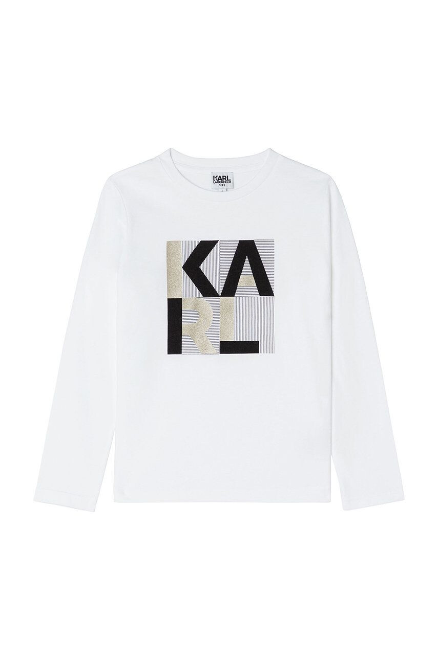 Karl Lagerfeld Longsleeve copii - Pled.ro