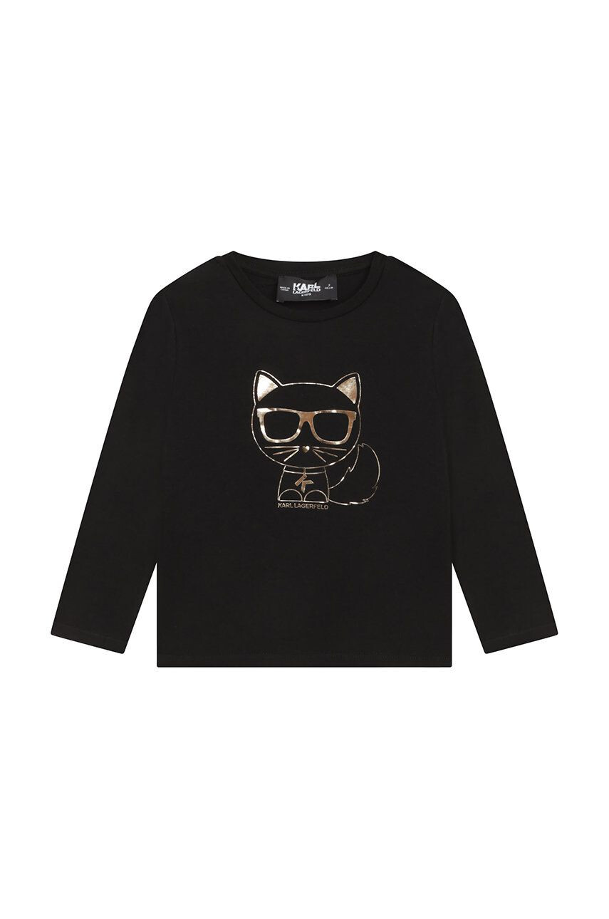 Karl Lagerfeld longsleeve copii - Pled.ro