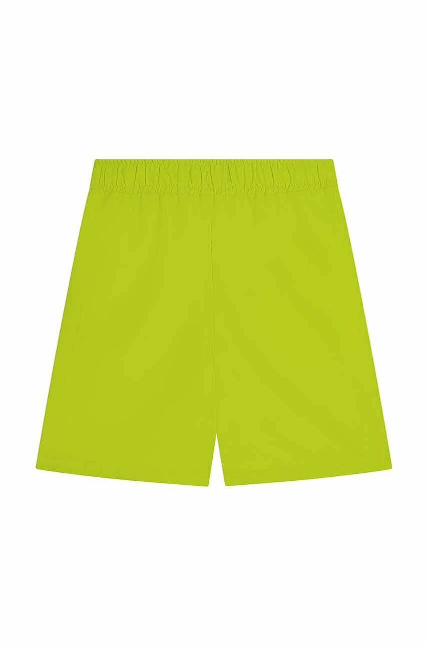 Karl Lagerfeld pantaloni scurti de baie copii culoarea verde - Pled.ro